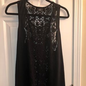 Black tunic tank top